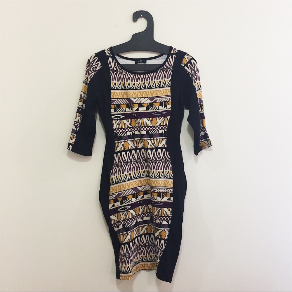 Bodycon silhouette dress
